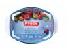 Pyrex Irrestistible Ovális kacsasütő tepsi sütőtál, 35 x 24 x 6,5 cm,  2,8 literes