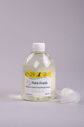 Easy Fresh - Pure Fresh - Folyékony szappan hipoallergén illattal 500 ml adagolóval