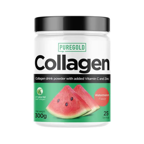 Collagen Marha kollagén italpor - Watermelo Sorbet 300 g - PureGold