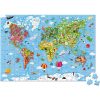 Janod 02656 A világ" Óriás puzzle - 300 db"
