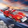 COGO® 3425 | legó-kompatibilis autós építőjáték | 195 db építőkocka | Piros GT versenyautó