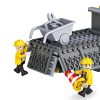 COGO® 4128 lego-kompatibilis építőjáték, 263 db építőkocka, Útkarbantartó autó minifigurákkal