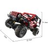 COGO® 5801 lego-technic-kompatibilis építőjáték, 501 db építőkocka, Racing terepjáró jeep