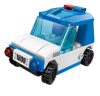 QMAN® 1809 | lego-kompatibilis építőjáték | 329 db építőkocka | 8-az-1-ben Városi rendőrségi autószállító jármű