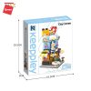QMAN® C0105 Keeppley | lego-kompatibilis építőjáték | 389 db építőkocka | Divat Shopping Bevásárlóház