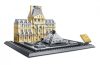 WANGE® 4213 | lego-kompatibilis építőjáték | 785 db építőkocka | Párizsi Louvre – Franciaország