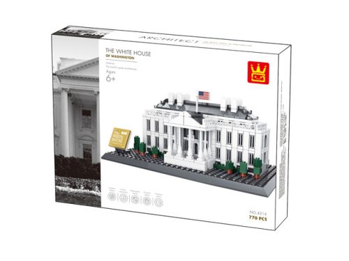 WANGE® 4214 | lego-kompatibilis építőjáték | 770 db építőkocka | Fehér Ház Washington – USA