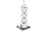 WANGE® 5214 | lego-kompatibilis építőjáték | 1334 db építőkocka | Pisai ferde torony – Olaszország