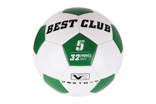 Focilabda, "BEST CLUB" FELIRATTAL, zöld-fehér