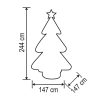 Felfújható karácsonyfa 240 cm
