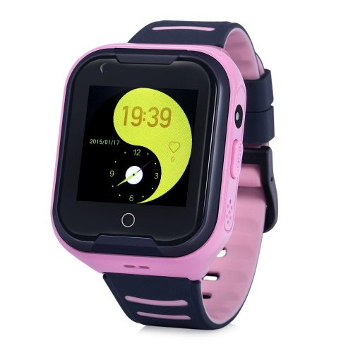 KidSafe Ultra 4G gyerek okosóra, 4G videóhívás, IP67 vízálló, GPS, Pink
