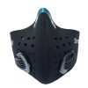 Kinectforce kerékpáros maszk - aktívszén szűrővel, fekete