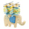 Bino Fa egyensúlyozó játék - elefánt