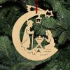 Fa karácsonyfadísz – Betlehem 5db, Fa karácsonyfadísz – Betlehem 5db