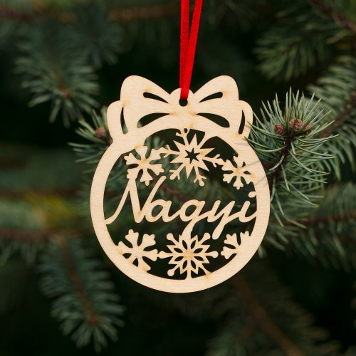 Fa karácsonyfadísz – Nagyi, Fa karácsonyfadísz – Nagyi
