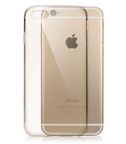 Apple iPhone 6 / 6S, TPU szilikon tok, Átlátszó