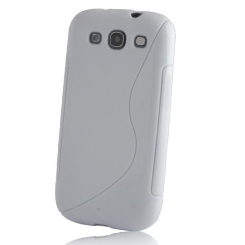 LG G3 Mini D722, TPU szilikon tok, S-Line, fehér