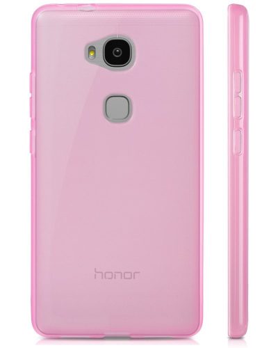 Huawei Honor 5X, TPU szilikon tok, Pink