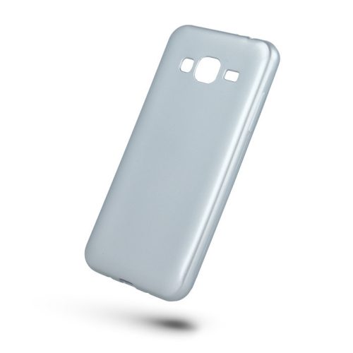 LG K8 (2017), TPU szilikon tok, Oil Case, ezüst