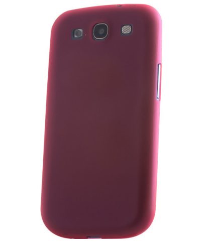 Samsung Galaxy Ace 2 i8160, ultravékony hátlap védőtok, piros