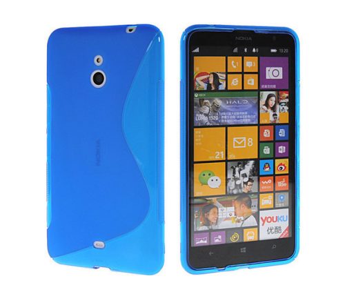 Nokia Lumia 1320, TPU szilikon tok, S-line, kék