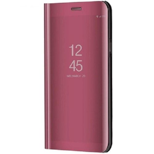 Huawei Mate 30 / 30 5G, Oldalra nyíló tok, hívás mutatóval, Smart View Cover, Vörösarany