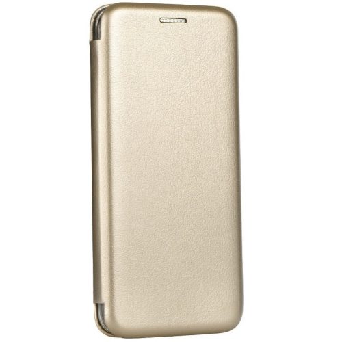 Huawei P40 Pro, Oldalra nyíló tok, stand, Forcell Elegance, arany