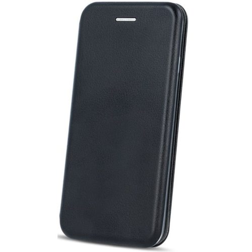 Samsung Galaxy S21 Plus 5G SM-G996, Oldalra nyíló tok, stand, Forcell Elegance, fekete