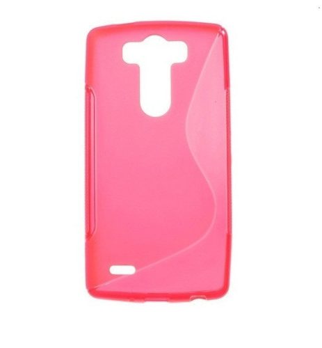 LG G3 S, TPU szilikon tok, S-Line, pink