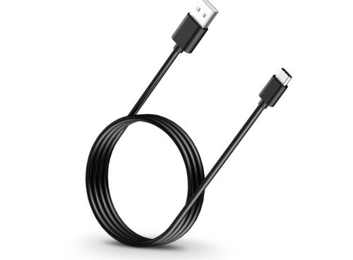 USB töltő- és adatkábel, USB Type-C, 150 cm, Samsung, fekete, gyári
